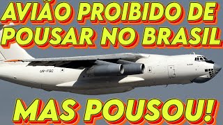 AVIÃO PROIBIDO DE POUSAR NO BRASIL CONSEGUE POUSAR NO RIO DE JANEIRO VEIO PRO G20 [upl. by Warden]