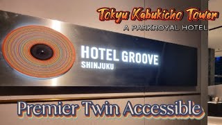 Hotel Groove 🌆 Tokyu Kabukicho Tower ⛩️ Shinjuku Japan 🇯🇵 foryou hotel japan tokyo [upl. by Medora]