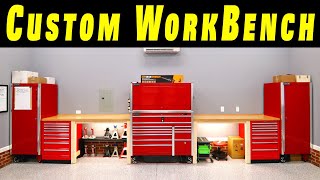 How To Build a SIMPLE Workbench with Built In Tool Boxes [upl. by Nawtna]