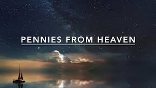 Pennies From Heaven Johnston Backing track  score for Bb instruments [upl. by Nygem]