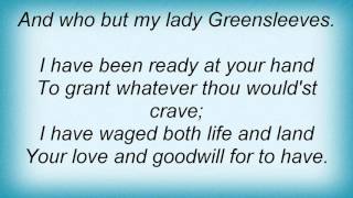 Loreena Mckennitt  Greensleeves Lyrics [upl. by Titania]