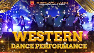 TCET SILVER JUBILEE  WESTERN dance performance  reunion tcetvandavasi dancevideo [upl. by Fairley937]