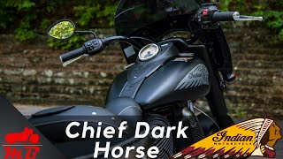 2018 Indian Chief Dark Horse Detailed Review [upl. by Delmor]