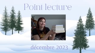 📚 Point lecture décembre ❄️ [upl. by Jorgan]