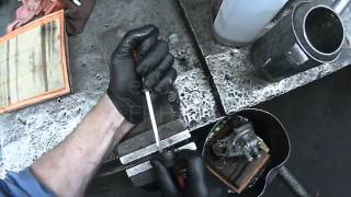 VW Eurovan Replacing broken Shifter Relay Lever Manual Transmission [upl. by Bohaty]