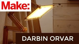 Darbin Orvar Building an Articulating LED Task Lamp [upl. by Jezabella209]