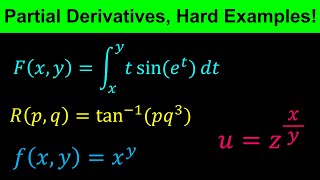 Partial Derivatives Partial Derivatives of MultiVariable FunctionsChallenging Questions Calculus [upl. by Avad322]