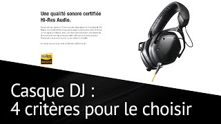 CASQUE DJ  4 CRITÈRE POUR LE CHOISIR [upl. by Older]