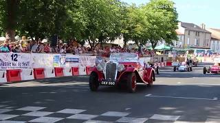 GrandPrix Historique Automobile de Bressuire 2017 parade finale [upl. by Zenas]