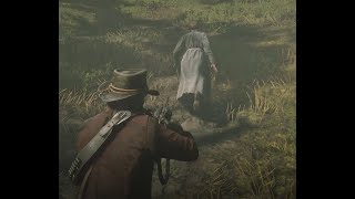 Red Dead Redemption 2  will decisions affect the story Let Leopold Strauss kill Mrs Londonderry [upl. by Ellerret352]