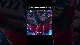 Spider man fight with electro man to save peoples 💯🔥shorts ytshorts [upl. by Haliak]