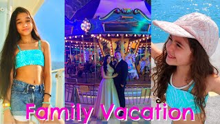 NEW FAMILY INTRO OUR FAMILY VACATION VLOG ON ALLURE OF THE SEAS CRUISE SHIPTHE MIR FAM [upl. by Barrus559]