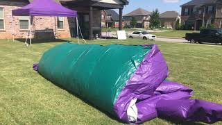 Inflating a Bounce House￼ Castle [upl. by Margit]