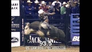 A 955 Point Ride the Richest Ride in PBR History amp Top Highlights from Justin McBrides Career [upl. by Nievelt]