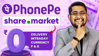 ✅ ShareMarket App by PhonePe Review ZERO Brokerage Demat Account [upl. by Gilbertina]