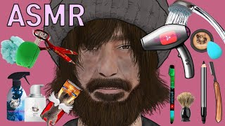 ASMR Animation  Satisfying Scalp Treatment  Big Flakes Dandruff Removal  Mengs Stop Motion [upl. by Nicolau683]