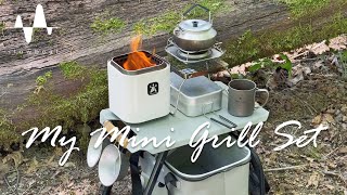 My Mini 2 Burner Grill Set [upl. by Deery]