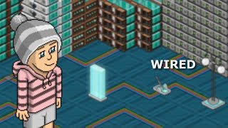 How to BUILD Habbo Wired Sliding doors [upl. by Wehtam]