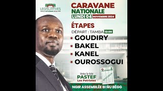 Direct Caravane dOusmane Sonko Etape Kidira [upl. by Scopp759]