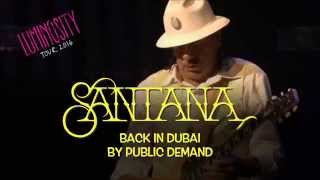 Santana Live In Dubai Feb 26 2016 [upl. by Acyre370]