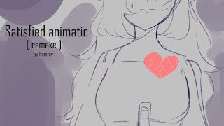 satisfied  oc x hp au animatic  remake [upl. by Suissac]