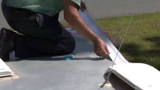 How to Coat a Metal RV Roof with Dicor Products [upl. by Ominorej355]