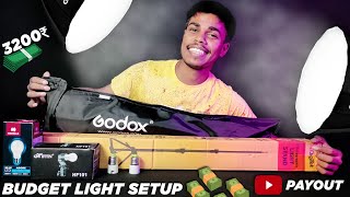 Cheap Lighting For Youtube Video  Budget Lighting For Video Under 3200₹ [upl. by Kciderf375]