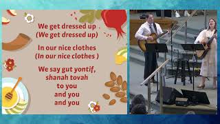 Gut Yontif Shanah Tovah Cantor Simmons Rosh Hashanah Childrens Oct 3 20245785 [upl. by Octavla]