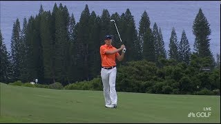 2018 Tournament of Champions Jordan Spieth Round One Front Nine Highlights [upl. by Kcirddehs]