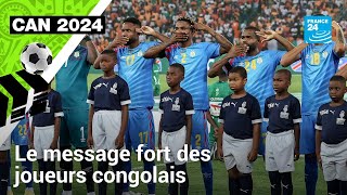 CAN 2024  le conflit dans l’est de la RD Congo s’invite dans la compétition • FRANCE 24 [upl. by Atirahc]