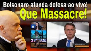 MASSACRADO BOLSONARO ENCURRALADO POR JORNALISTAS AFUNDA SUA DEFESA LULA MUDANÇAS IMPORTANTÍSSIMAS [upl. by Nelaf]