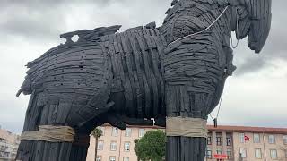 Trojan Horse Where Europe amp Asia Meet Walking the Earth Turkey [upl. by Bouldon]