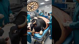 Doctor saved pregnant black cow cow cowlover animals pets rescueanimals helptheanimals calf [upl. by Ori573]