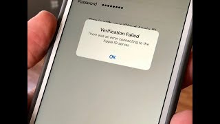 How To Fixquot Verification Failed Error Apple ID On iPhone 2023 [upl. by Ynahpets]