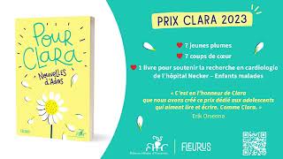 Pour Clara Nouvelles dados Prix Clara 2023 Fleurus [upl. by Arrik]