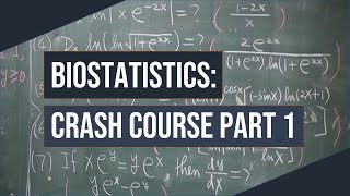 Biostatistics for Medical Students Part 1  Crash Course READ DESCRIPTION [upl. by Casper]