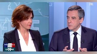 François Fillon invité du 19h45 sur M6 [upl. by Resor]