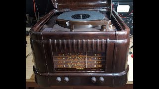 Kriesler 1953 Radiogram Restoration Model 1130 Also 1125 1136 1137 [upl. by Rawdin844]