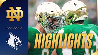 Highlights vs Louisville 2024  Notre Dame Football [upl. by Haizek103]