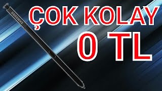 EVDE DOKUNMATİK KALEM YAPIMI Çok Kolay [upl. by Violet]