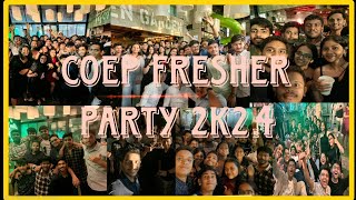 Our Fresher party 2k24 In COEP coep coeppune fresherparty2024 engineering 2k24 [upl. by Miculek]