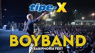 TIPEX  BOYBAND LIVE IN SABIPHORIA FESTIVAL [upl. by Anelrihs]