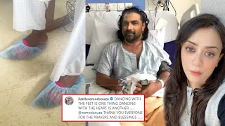 Lizelle DSouza Shares Remo Dsouza FIRST Video From Hospital After He Suffered Heart Attack [upl. by Leraj927]