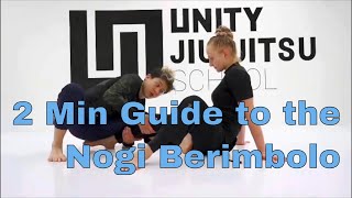 2 Minute Quick Guide to the Nogi Berimbolo  Margot Ciccarelli [upl. by Jeremie]