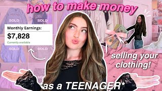 how to make money FAST as a TEEN on Depop amp Poshmark easy amp FAST for age 1213141516 PART 5 [upl. by Gillespie]