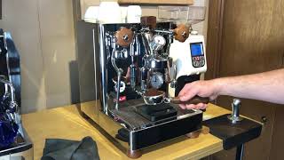 Lelit Bianca Espresso Machine  Pulling a Shot [upl. by Awra]