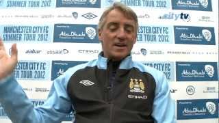 askroberto  Roberto Mancini on Mario Balotelli becoming a manager And much much more [upl. by Robert]