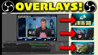 How to install and use overlays in OBS [upl. by Rubbico]