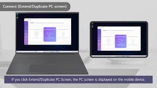 LG Gram How to Use Gram Link [upl. by Keene364]