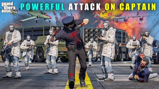 GTA 5  POWERFUL ATTACK ON POLICE CAPTAIN  BB GAMING [upl. by Otanod]